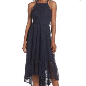 Vince Camuto Navy Lace Dress